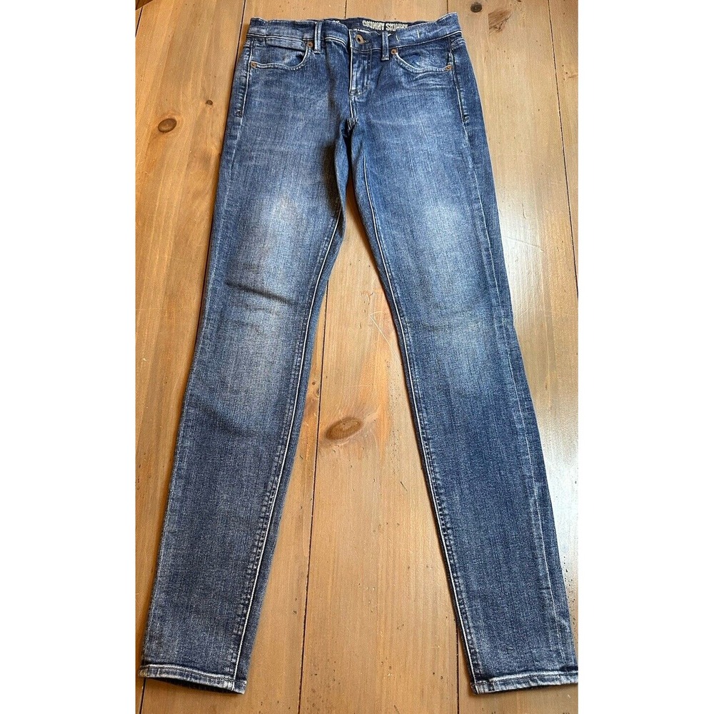 Madewell 10" High Riser Skinny‎ Skinny Jeans Women's Size 26 Blue EUC 31 Inseam
